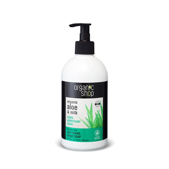 Organic Shop Jabón Manos Suavizante Aloe de Barbados 500 ml