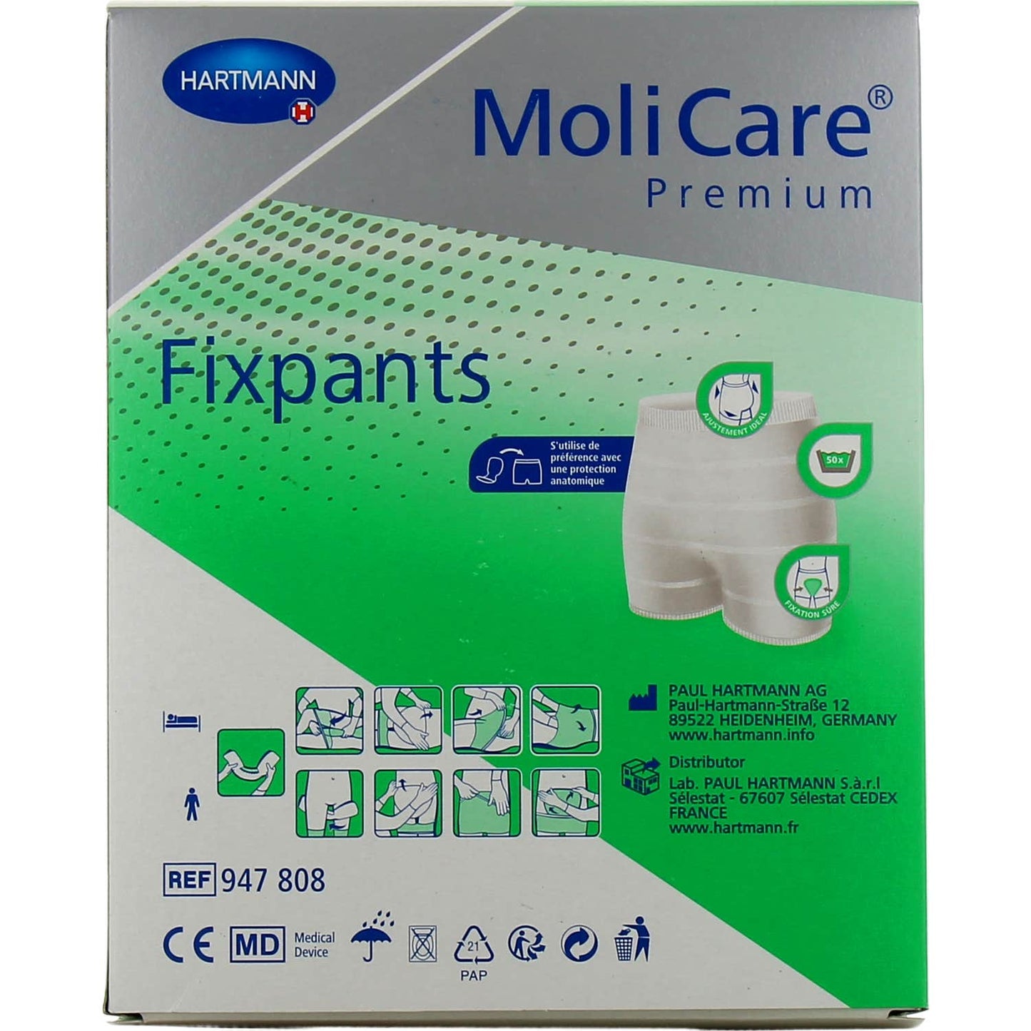 MoliCare Premium Fixpants Long Leg XL 3uds