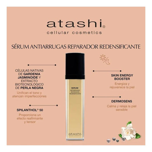 Atashi Cofre Firmeza y Luminosidad Sérum + Contorno + Cuchara de Jade