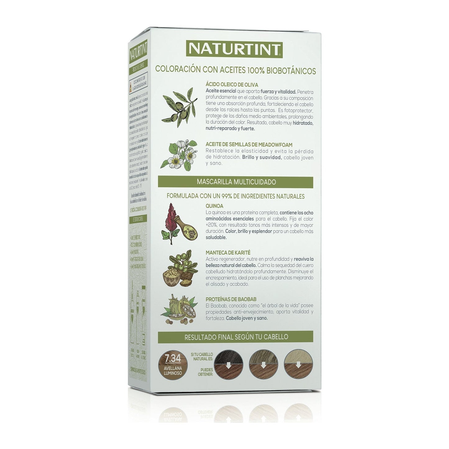 Naturtint Tinte 7.34 Avellana Luminoso
