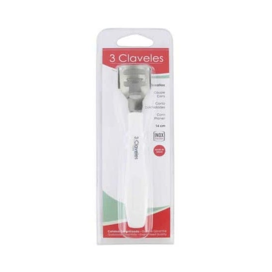 3 Claveles cortacallos niquel 14cm 1ud