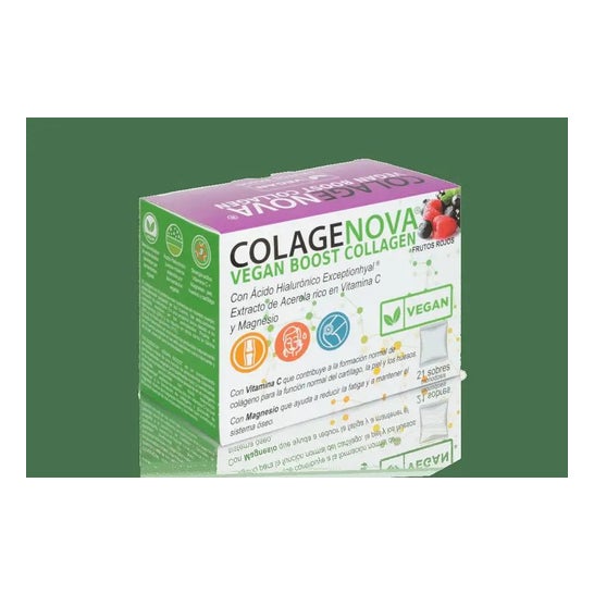 Colagenova Vegan Boost Té Verde Limón 21 sobres
