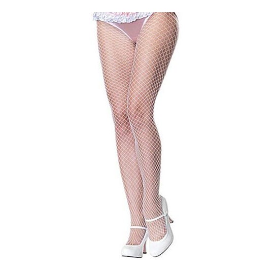 Leg Avenue Pantyhose Pantyhouse White Plus Size 1ud