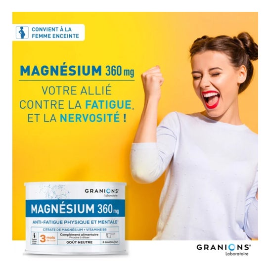 Granions Magnésium 360mg 210g