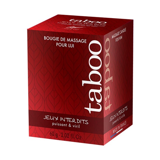Ruf Taboo Vela Masaje para Él Jeux Interdits Liquen Salvaje 60g