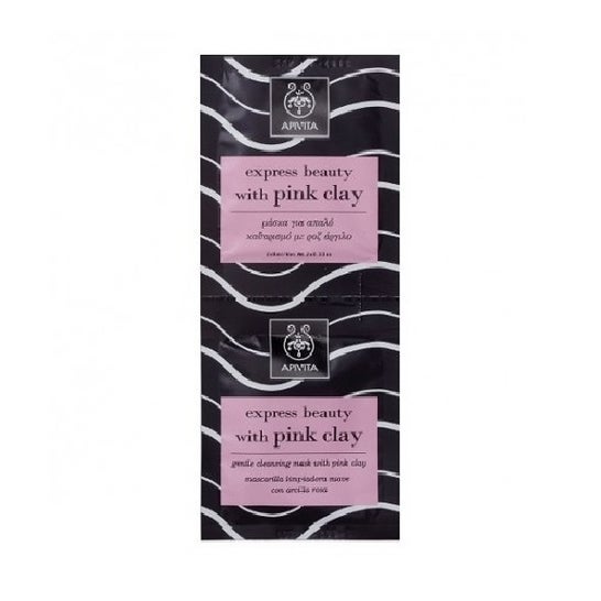 Apivita Mascarilla Express Arcilla Rosa