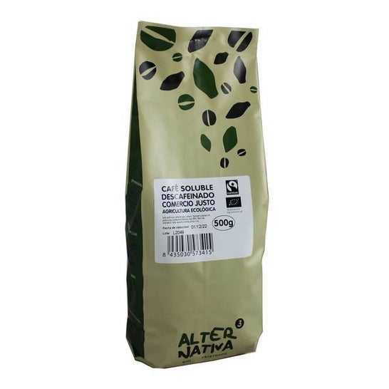 Alternativa3 Café Soluble Ecológico Liofilizado Descafeinado 500g