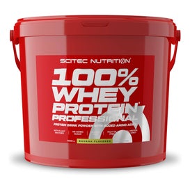 Scitec Nutrition 100% Whey Protein Professional Banana 5000 g