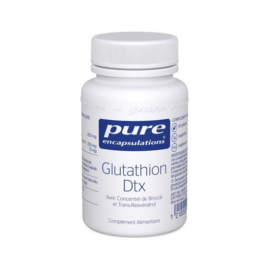Pure Encapsulations Glutath Dtx 60 caps