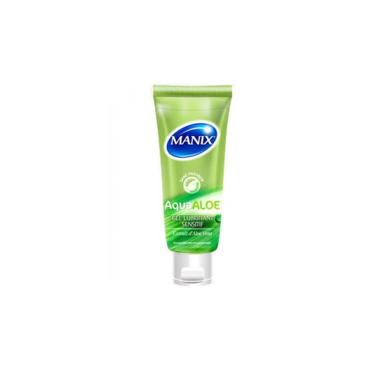 Manix Gel Lubrif Sens Aqualoe 80ml
