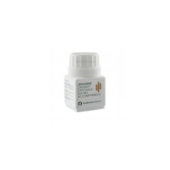 BotánicaPharma Jengibre 500mg 50comp
