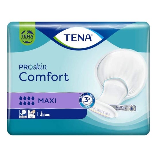 Tena Pro Skin Comfort Maxi 34uds