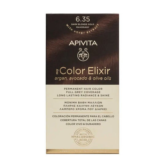 Apivita Kit My Color Elixir Tinte Cabello Nro 6,35
