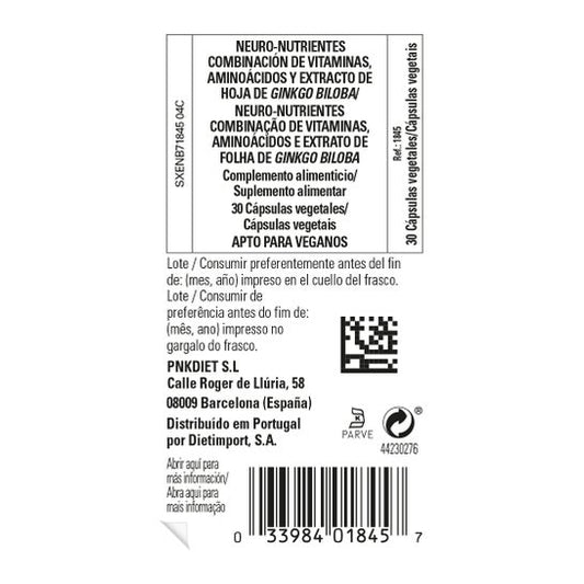 Solgar Neuro Nutrientes 30 caps