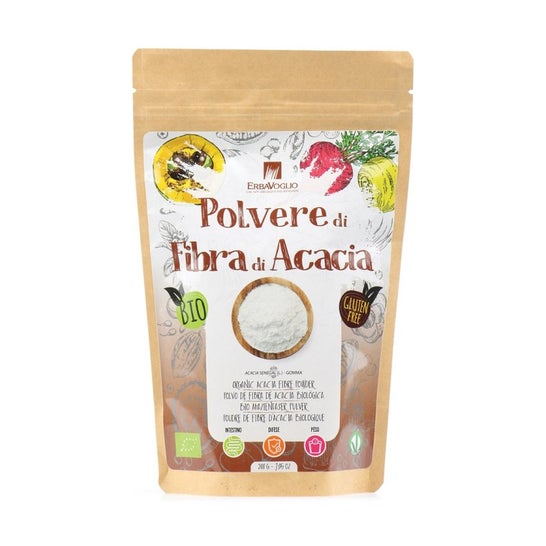 Erbavoglio Hierba Orgánica Acacia Fibra Polvo Bio 200g