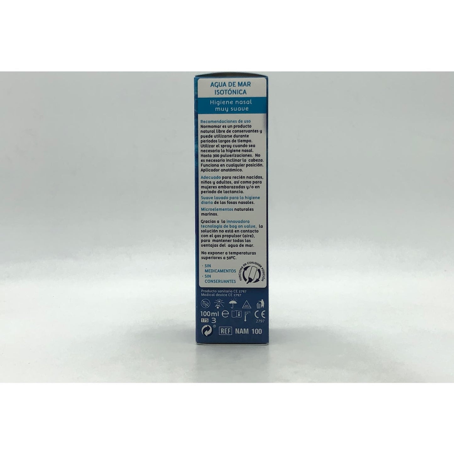 Normomar agua marina nasal spray 100ml