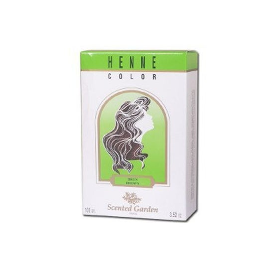 Scented Garden Henna Marrón Jardín Perfumado 100g