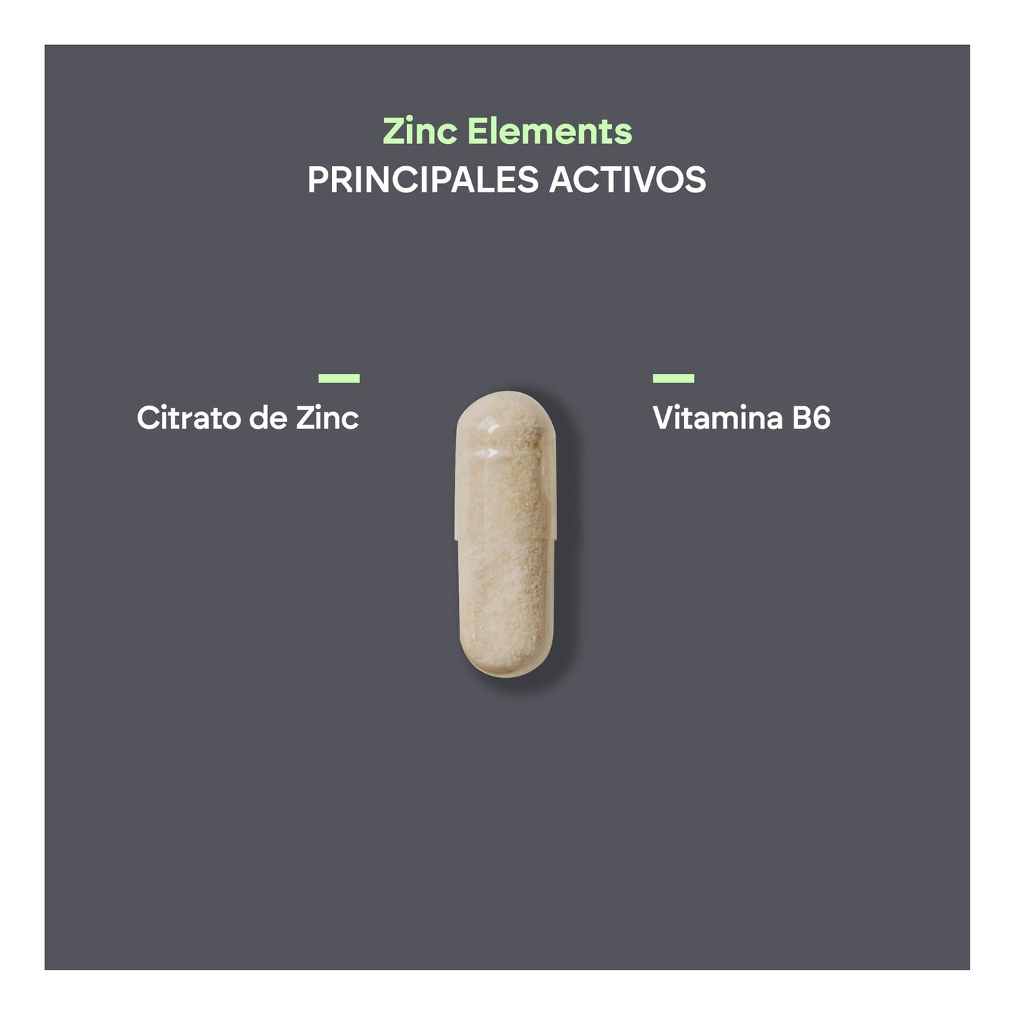 Nutralie Zinc + Vitamina B6 Acné Pelo Piel Vegano 120caps