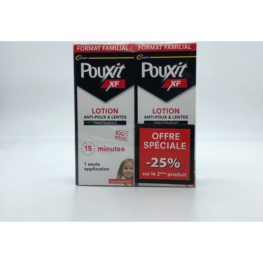 Pouxit XF Extra Fuerte Loción Spray 2x200ml