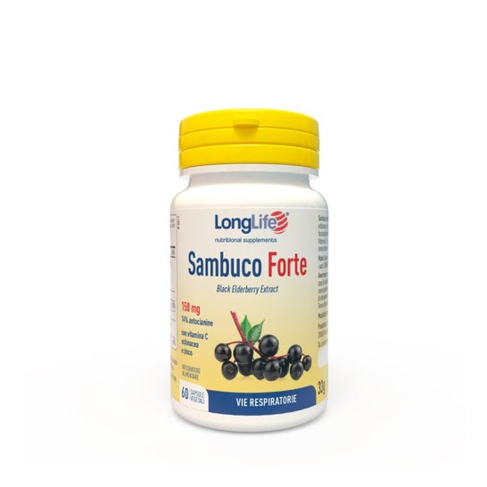 Longlife Strong Saúco 60 caps