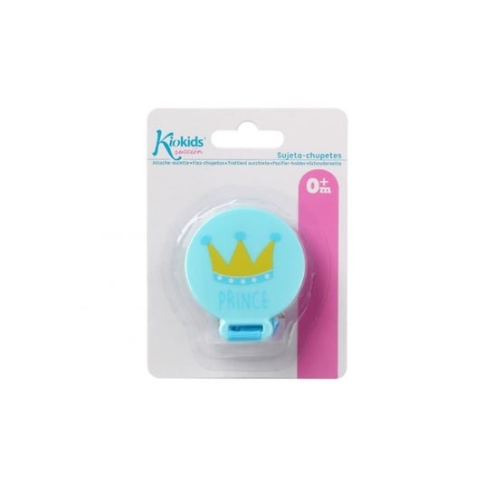 Kiokids Sujetachupetes Azul Prince 1ud