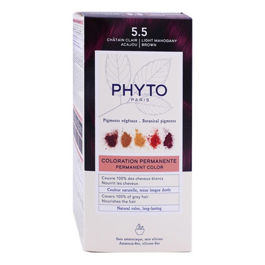 Phyto Color 5.5 Castaño Caoba 1ud