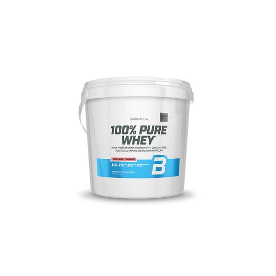 BioTech USA 100% Pure Whey Fresa 4000g