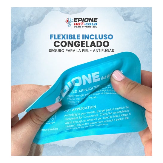 Boston Tech Mini Bolsas Gel Frío-Calor EPIONE Reutilizables para Alivio Facial y Golpes 6 uds