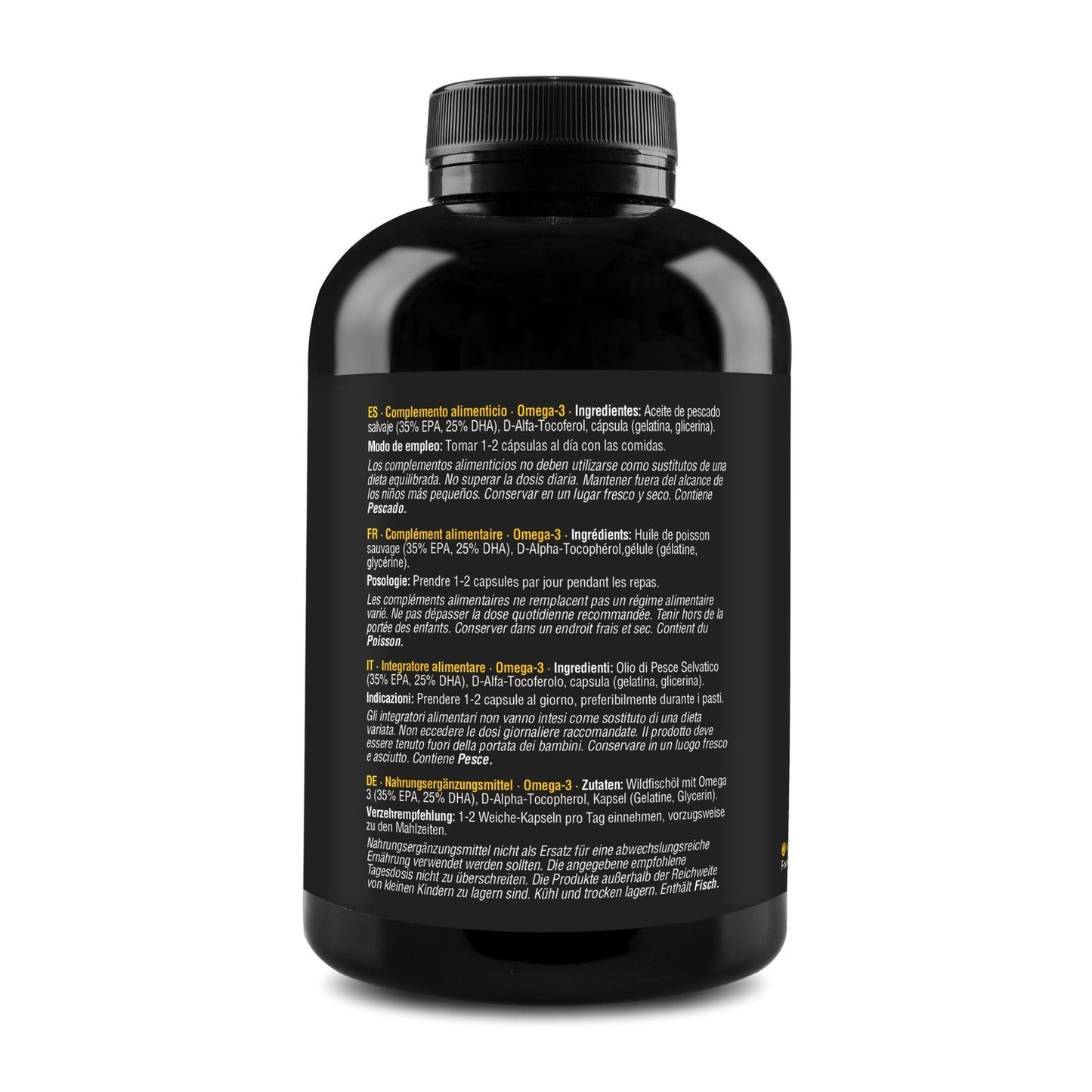 Zenement Omega 3 1000mg Aceite Pescado Salvaje 200 perlas