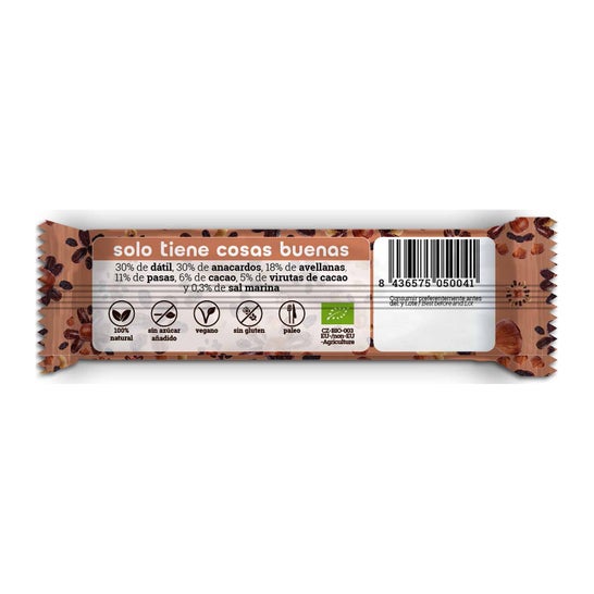 Natruly Barrita Orgánica Cacao 40 g