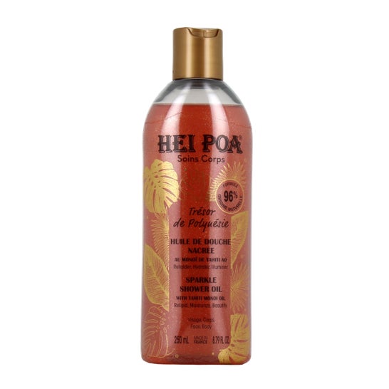 Hei Poa Aceite Ducha Nacarado Trésor de Polynésie 250ml