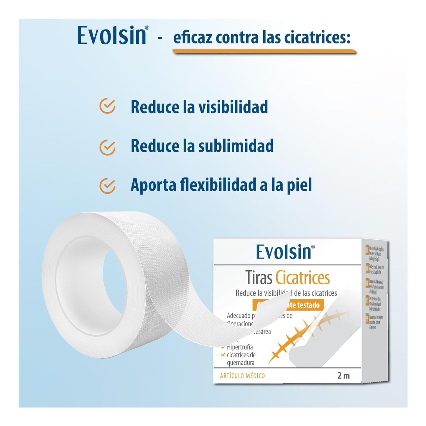 Evolsin Tiras Cicatrices 2m