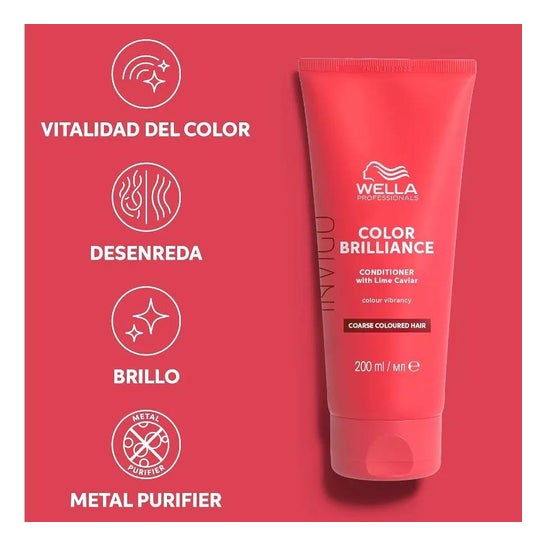 Wella Invigo Brilliance Acondicionador Grueso 200 ml