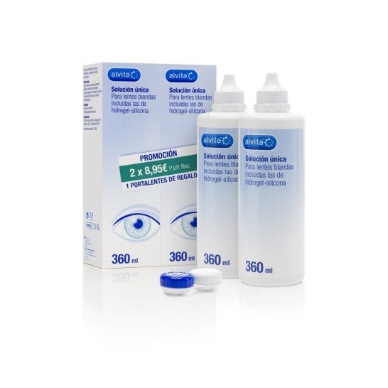 Alvita Solucion Unica 2x60ml