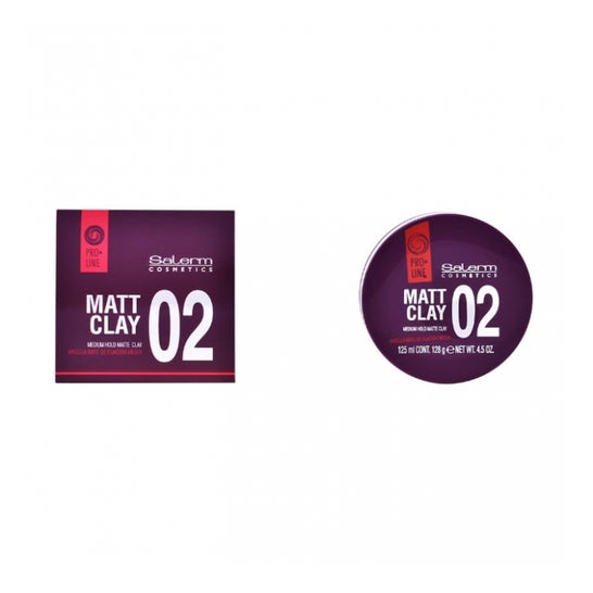 Salerm Matt Clay Medium Hold Matte Clay 125 ml