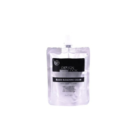 Design Look Crema Decolorante Carbón Activo 10 Tonos 250g