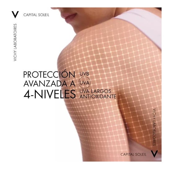 Vichy Capital Soleil Agua Solar Protectora Hidratante SPF50 200ml