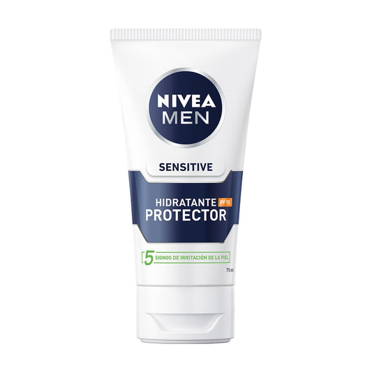 Nivea Men Sensitive Protector Hidratante 0% Alcohol Spf15 75ml