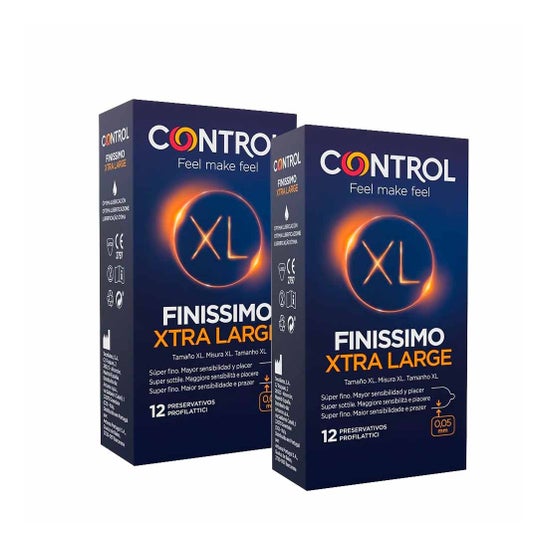 Control Finissimo XL Preservativos 2x12uds