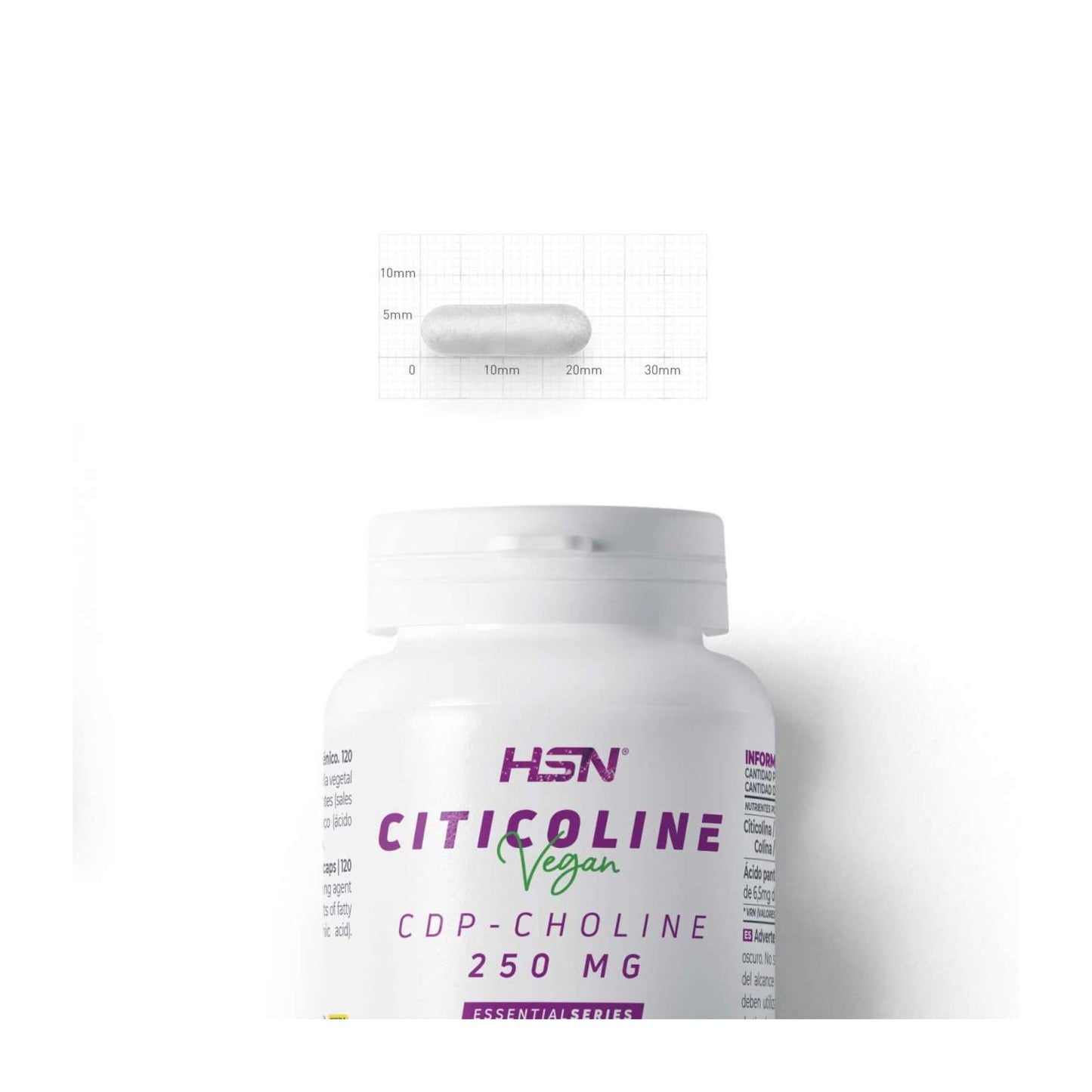 HSN Citicolina Cdp-Colina 250mg 120vcaps