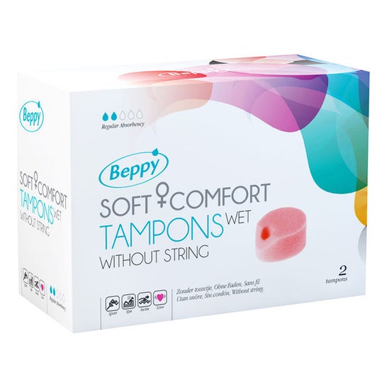 Beppy Tampones Lubricados Soft Comfort sin Tiras 2uds
