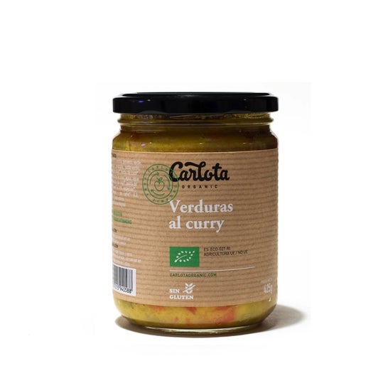 Carlota Organic Verduras Curry Bio Conserva 425 g