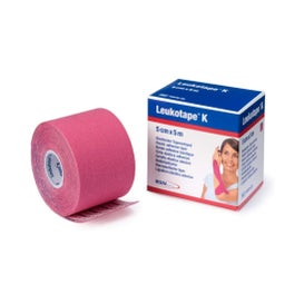 Leucotape K Rosa 5mx5cm 1ud