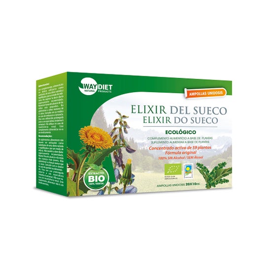 Waydiet Natural Elixir del Sueco 20x10 ml
