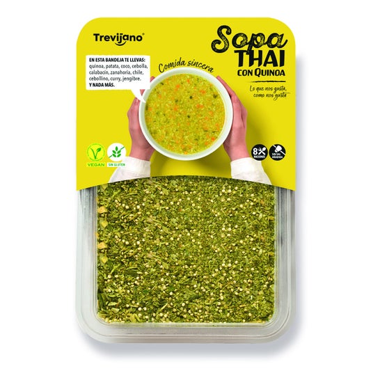 Trevijano Sopa Thai Quinoa Vegan Sin Gluten 200 g