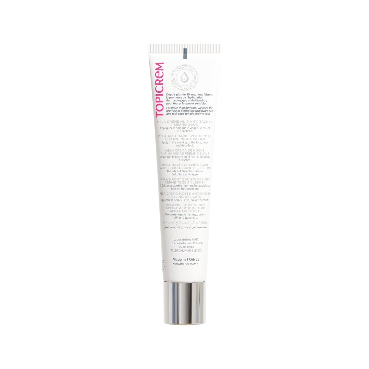 Topicrem Mela Crema Noche Manchas 40ml