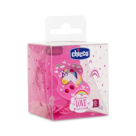 Chicco Cadena Clip Fantastic Love Gancho Rosa Suave 1ud