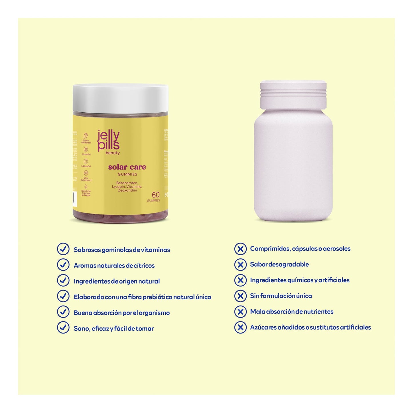 Jelly Pills® Solar Care Gummies 60uds