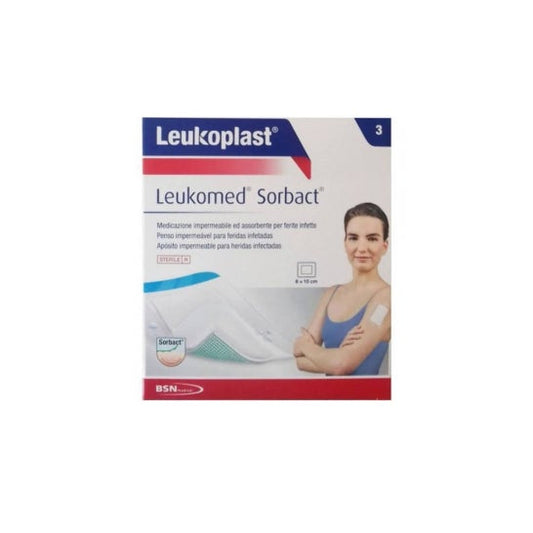 Leukomed Sorbact Aposito Esteril Adh 8 X