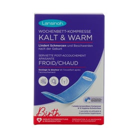 Lansinoh Toalla Calmante Posparto Frío Calor 12uds